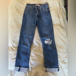 Levi’s Weggie Straight Distressed Women Jeans